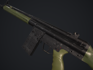Heckler- Koch G3 3D Model