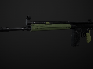 Heckler- Koch G3 3D-Modell