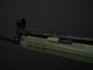 Heckler- Koch G3 3D-Modell