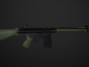 Heckler- Koch G3 3D-Modell