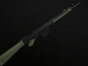 Heckler- Koch G3 3D-Modell