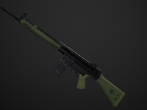 Heckler- Koch G3 3D-Modell