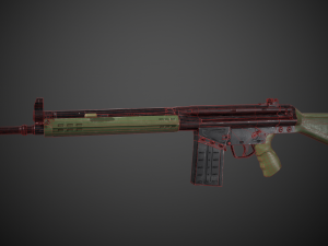 Heckler- Koch G3 3D-Modell