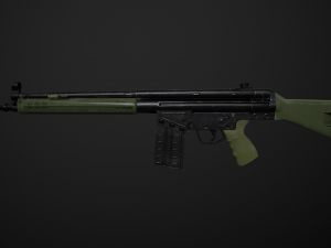 Heckler- Koch G3 3D-Modell