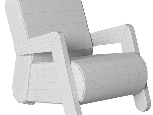 Armchair 3D Model