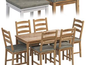 Ikea Dining set 3D-Modell