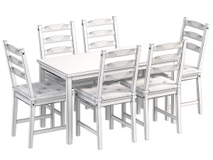 Ikea Dining set 3D-Modell