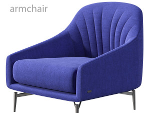 Felicita armchair 3D Model