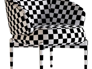Elory armchair 3D Model