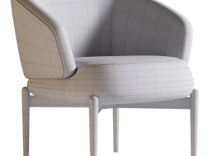Elory armchair 3D Model