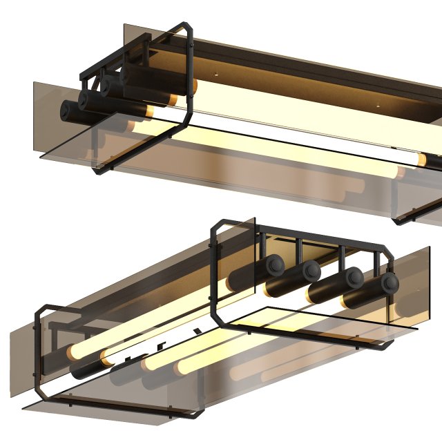 Lamp HAGA 3D-Modell .c4d .max .obj .3ds .fbx .stl .blend 