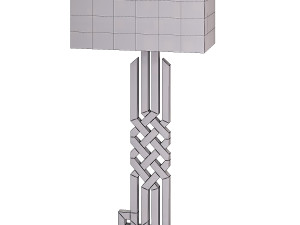Alloh table lamp 3D Modell
