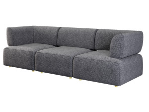 Diane Modular Sectional Modelo 3D