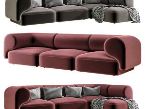 Natuzzi Italia Melody 3D Model