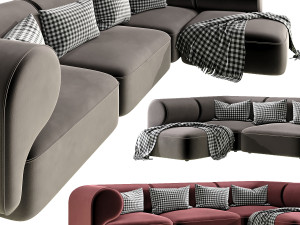 Natuzzi Italia Melody 3D Model