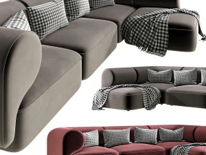 Natuzzi Italia Melody 3D Model