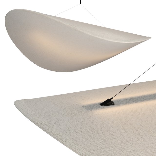 Hanging lamp Tense 120 Model 3D .c4d .max .obj .3ds .fbx .stl .blend 