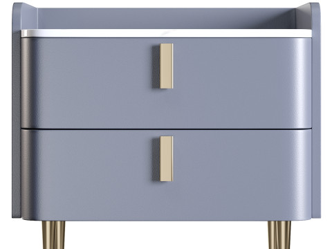 Nordic bedside table 3D मॉडल