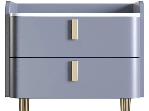 Nordic bedside table 3D Model
