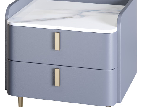 Nordic bedside table 3D मॉडल