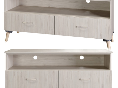 Desta TV Console 3D मॉडल