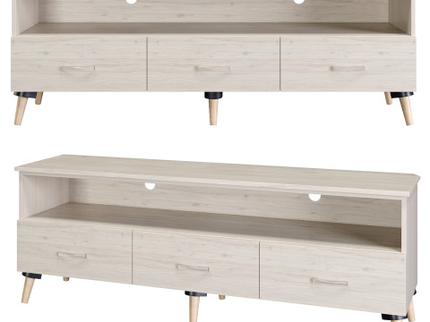 Desta TV Console 3D Model