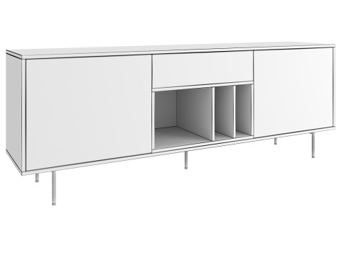 Astra 3 Console TV Modelo 3D
