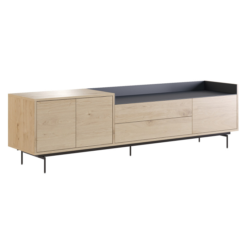 Valley TV console 3D 模型 .c4d .max .obj .3ds .fbx .stl .blend 