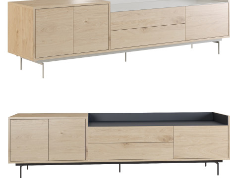 Valley TV console 3D 模型