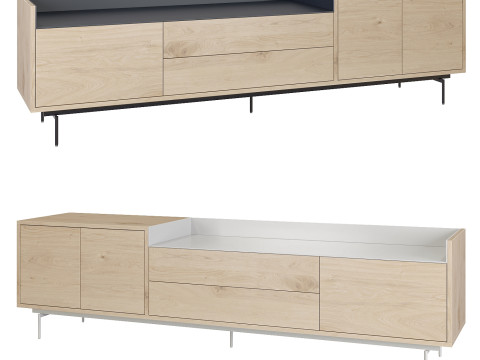 Valley TV console 3D 模型