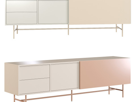 NUBE TV console Model 3D