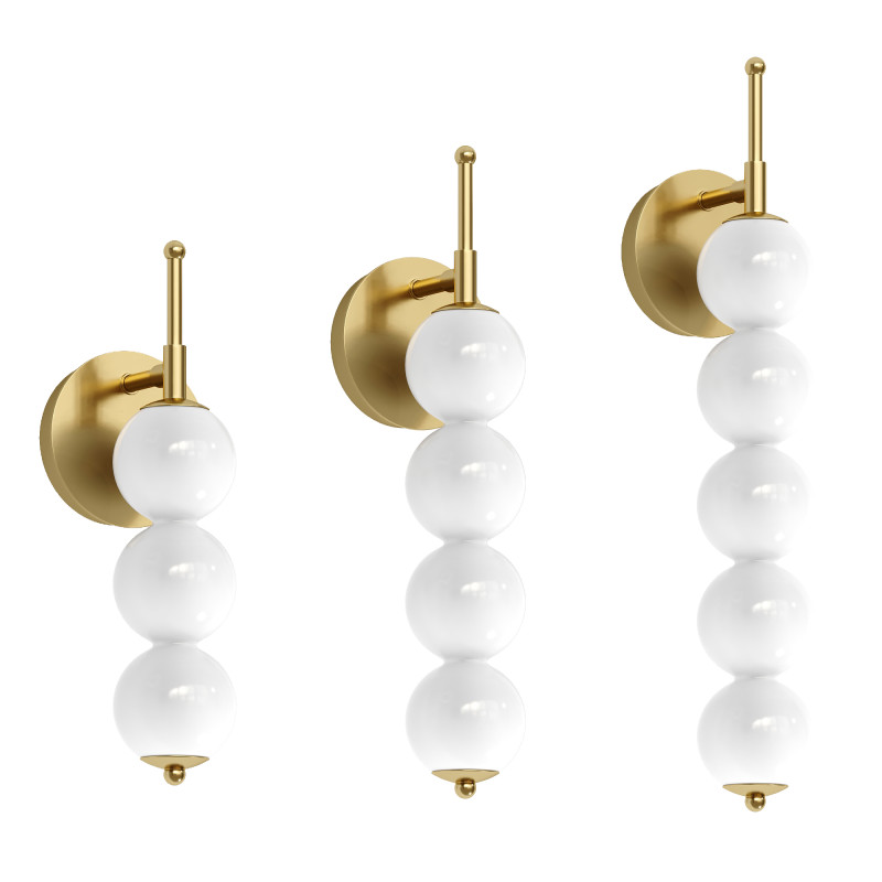 Sconce BRODDE 3D Модель .c4d .max .obj .3ds .fbx .stl .blend 