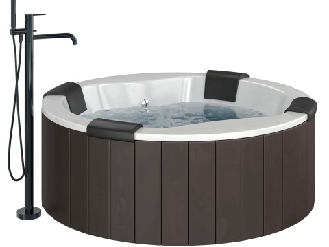 Bathtub Riho Colorado 180 3D 模型