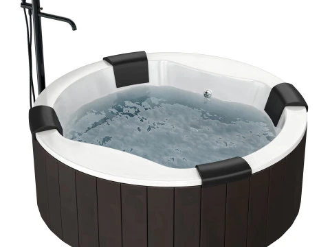 Bathtub Riho Colorado 180 3D Model