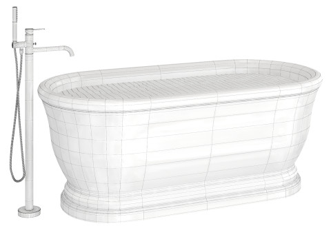 Aurora Bathtub 3Dモデル
