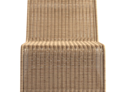 Liang Wicker Lounge Chair 3D 模型