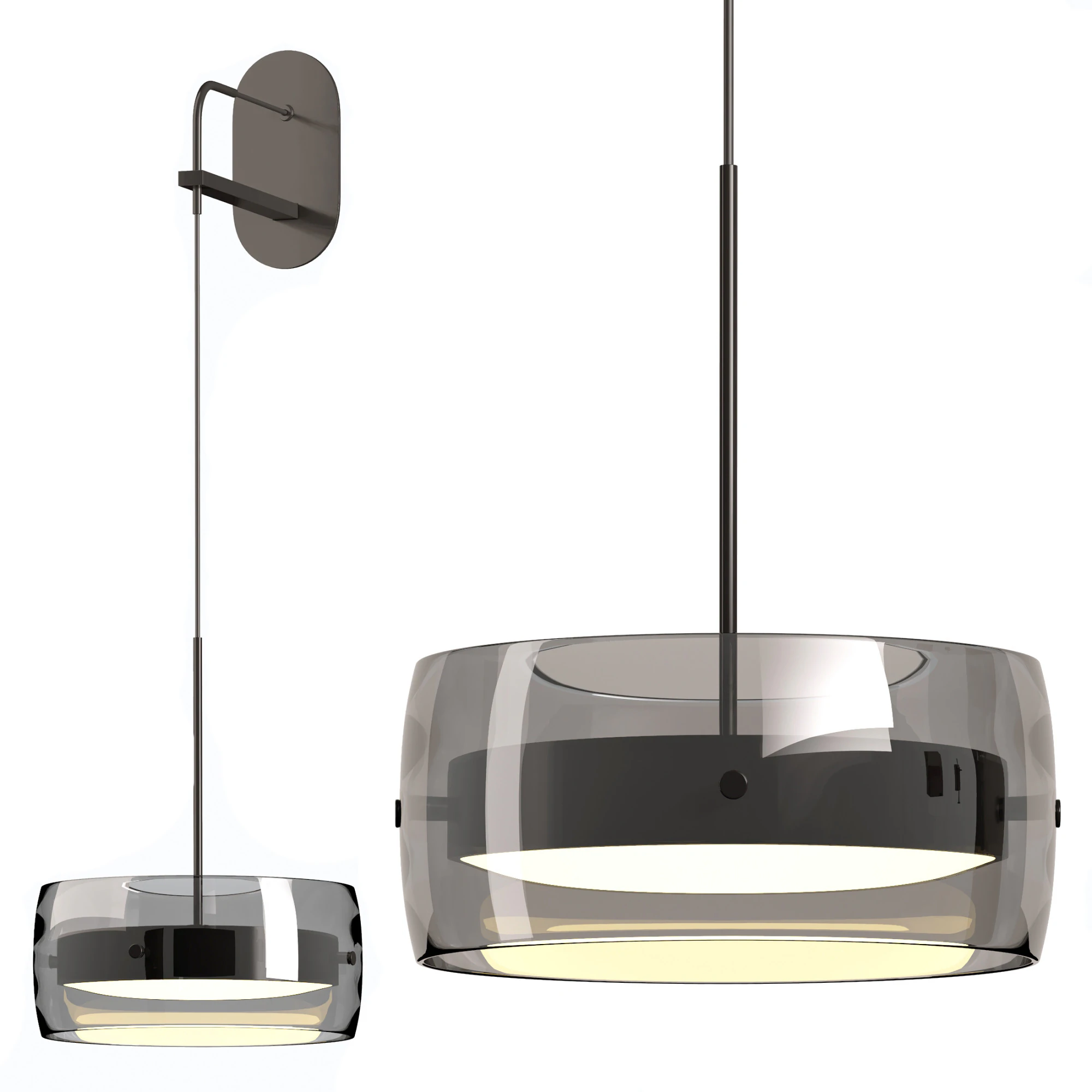 SCOTT WALL Sconce 3D Model .c4d .max .obj .3ds .fbx .stl .blend