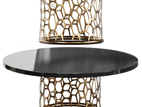 Dining table Modello 3D