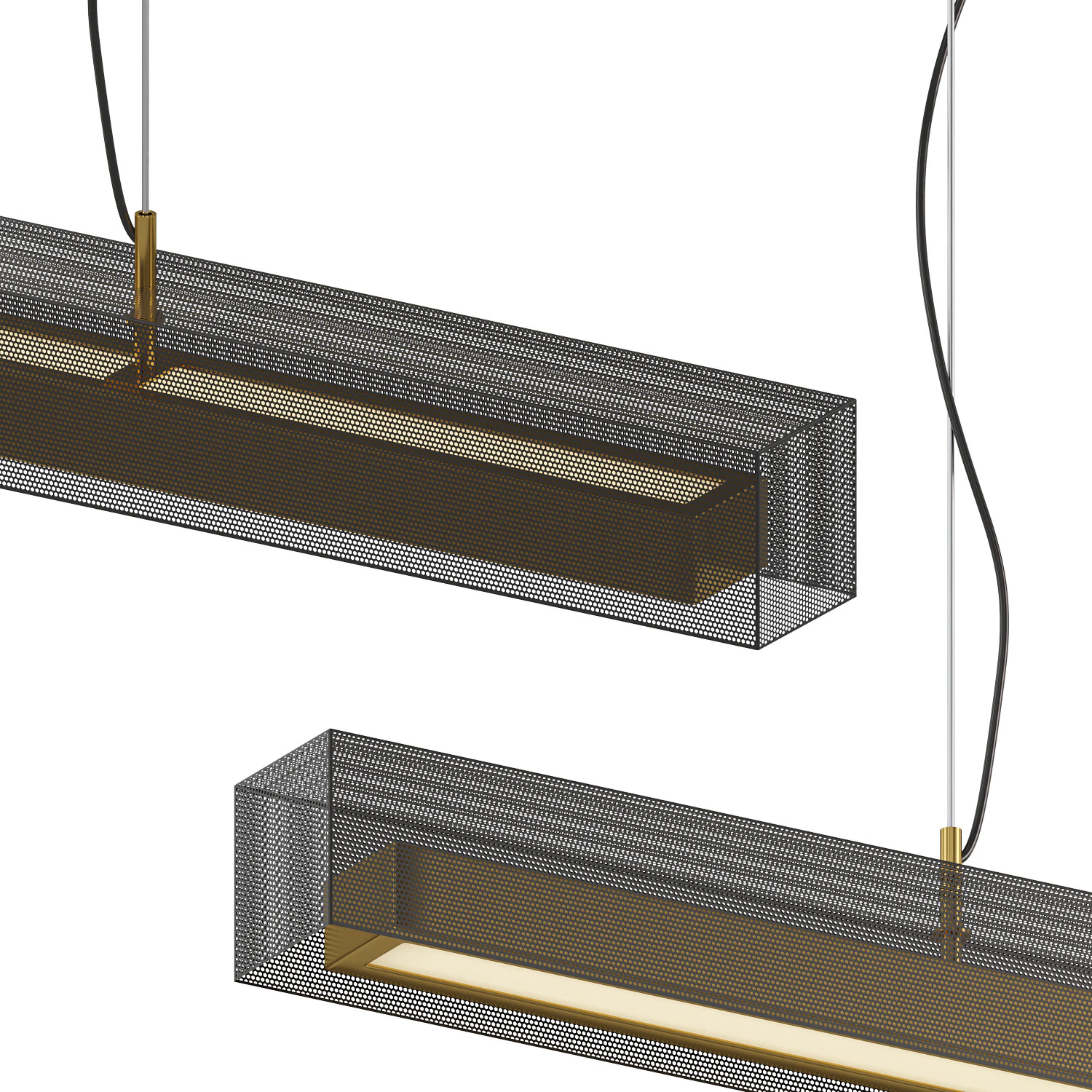 Urban Lightline Suspension 3D Model .c4d .max .obj .3ds .fbx .stl .blend 