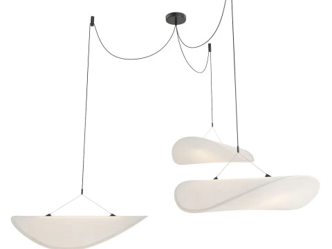 Tense Multi Canopy Component 3D Model