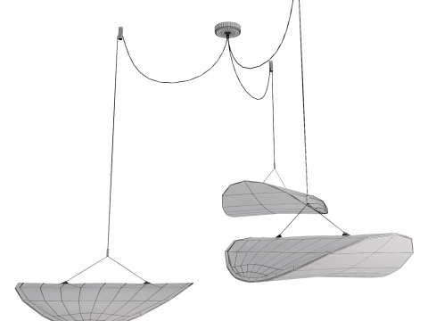 Tense Multi Canopy Component 3D Model