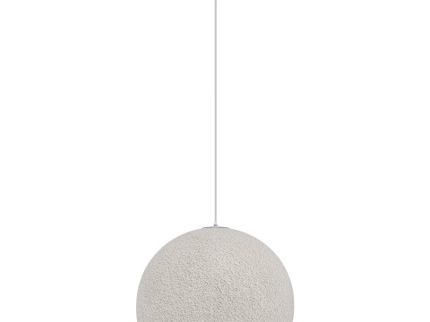 Cloud Linear Wabi sabi Pendant Light 3D Model