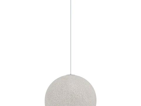 Lumin&aacute;ria pendente Cloud Linear Wabi sabi Modelo 3D