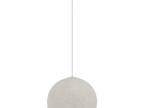 Cloud Linear Wabi sabi Pendant Light 3D Model