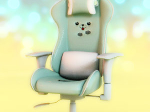 Fluffy Puppy 3D Model