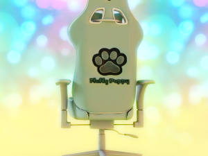Fluffy Puppy 3D Model