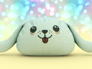 Fluffy Puppy 3D Model