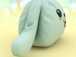Fluffy Puppy 3D Model