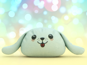 Fluffy Puppy 3D Model