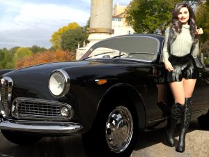 Alfa Romeo Giulietta Sprint Veloce 1958 Model 3D